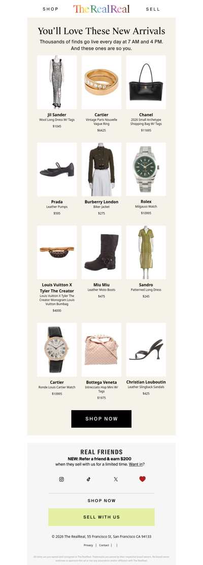 10,000+ New Arrivals Just Added