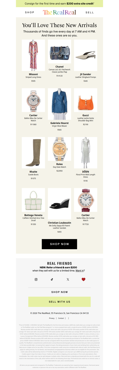 10,000+ New Arrivals Just Added
