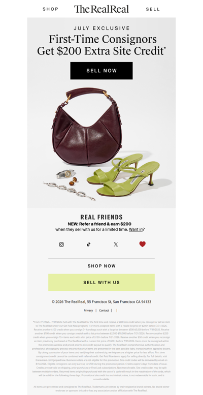 The easiest $200 extra site credit ever