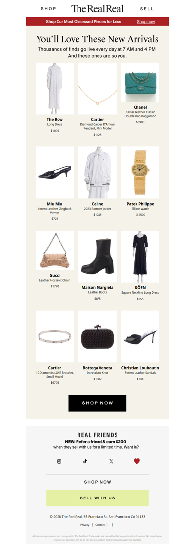 10,000+ New Arrivals Just Added