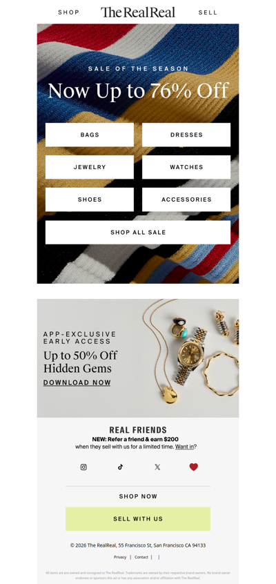 The Sale of the Season just got even better