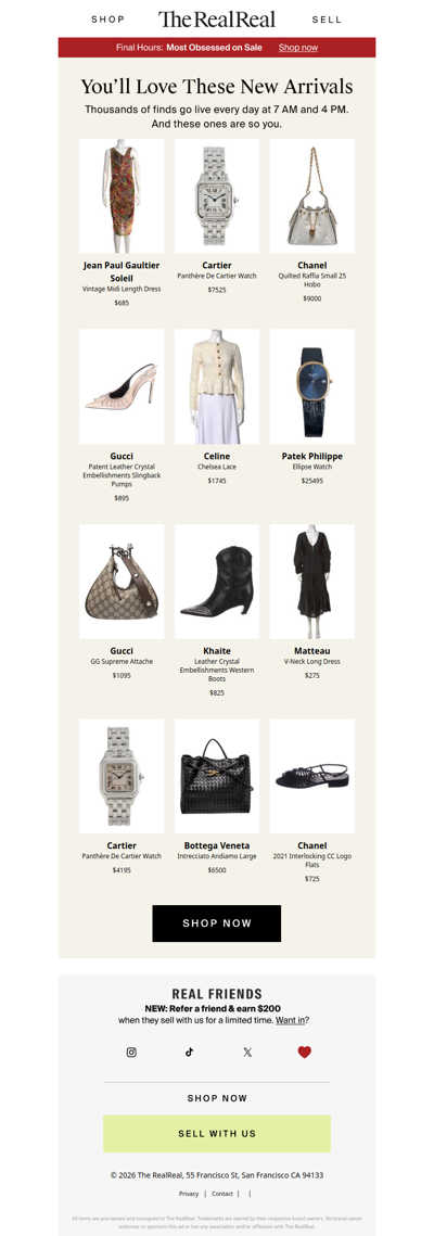 10,000+ New Arrivals Just Added