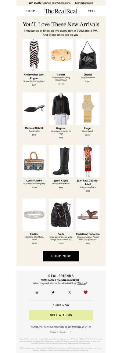 10,000+ New Arrivals Just Added