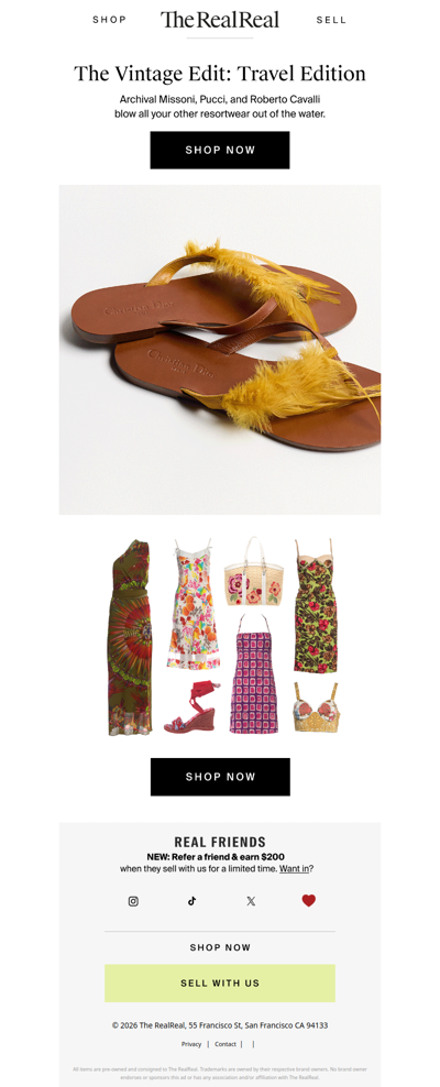 Very cool vintage vacation pieces inside