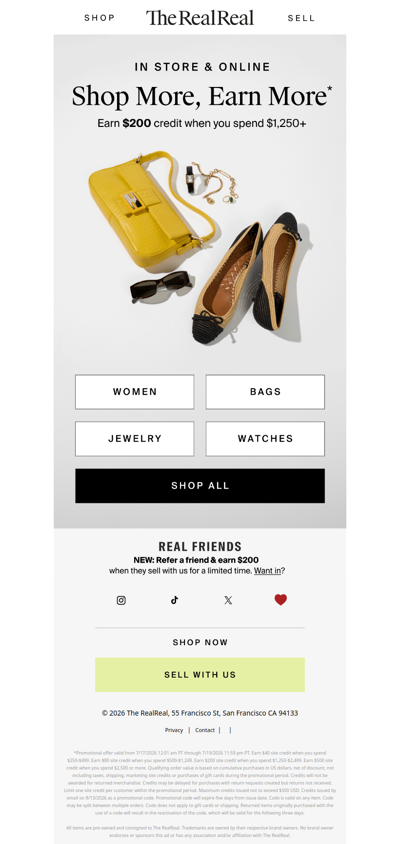Last chance for Shop More, Earn More