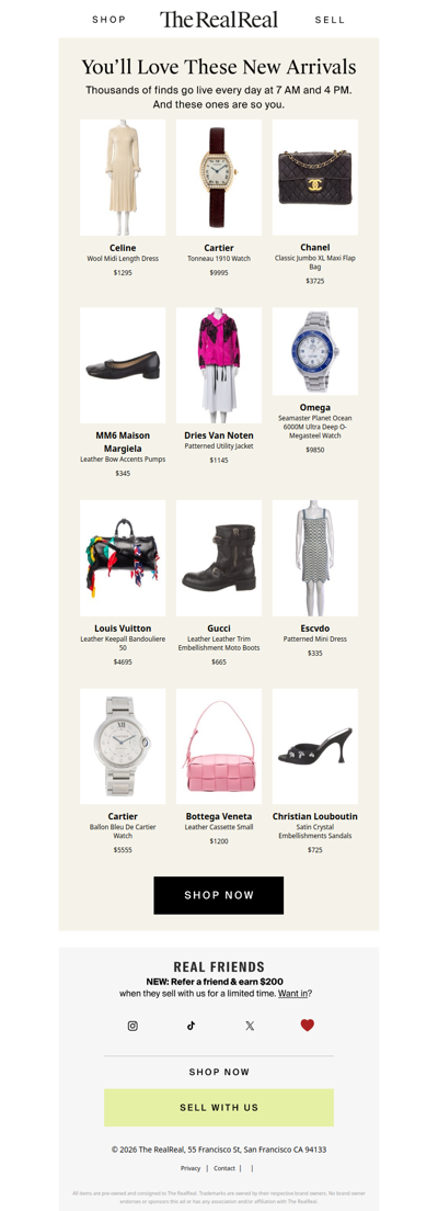 10,000+ New Arrivals Just Added