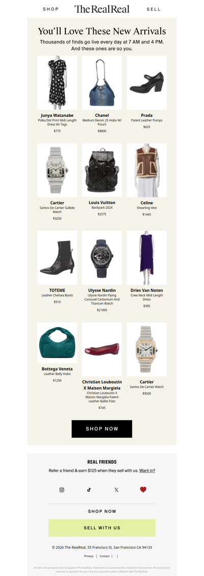 10,000+ New Arrivals Just Added