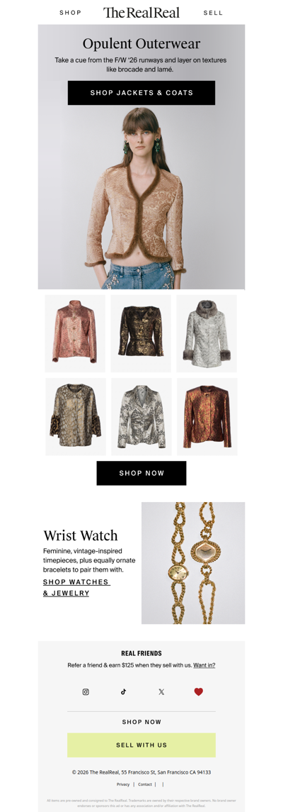 Put down the boring jacket