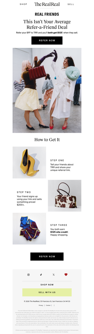 This isn’t your average refer-a-friend deal