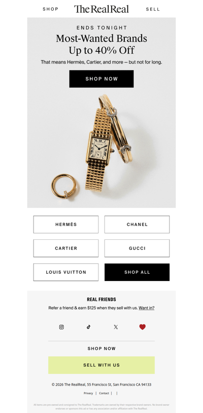 RE: Our most-wanted brands are on sale