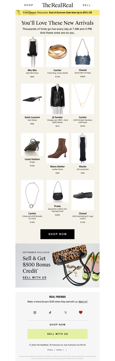 10,000+ New Arrivals Just Added