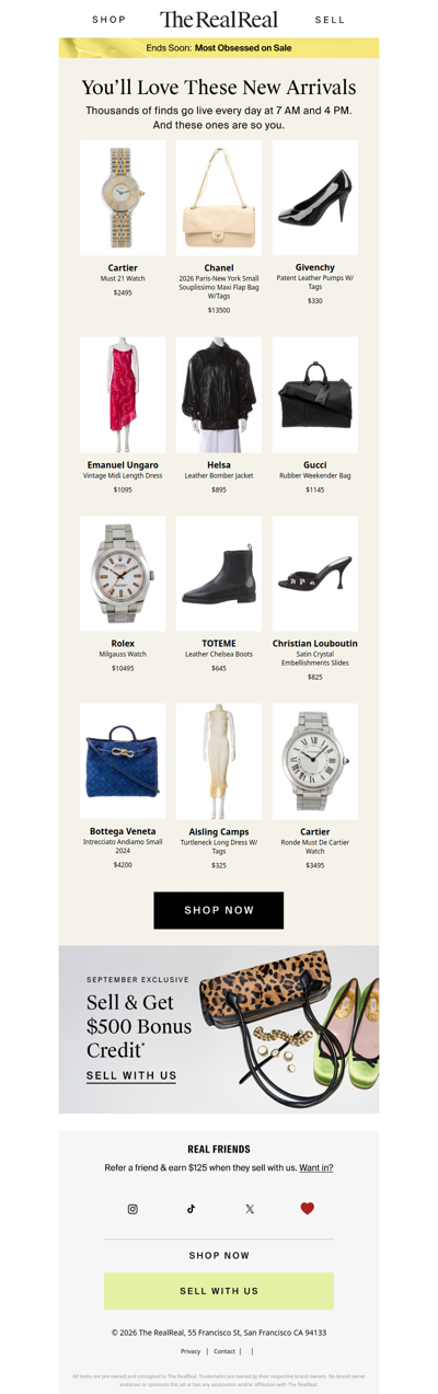 10,000+ New Arrivals Just Added
