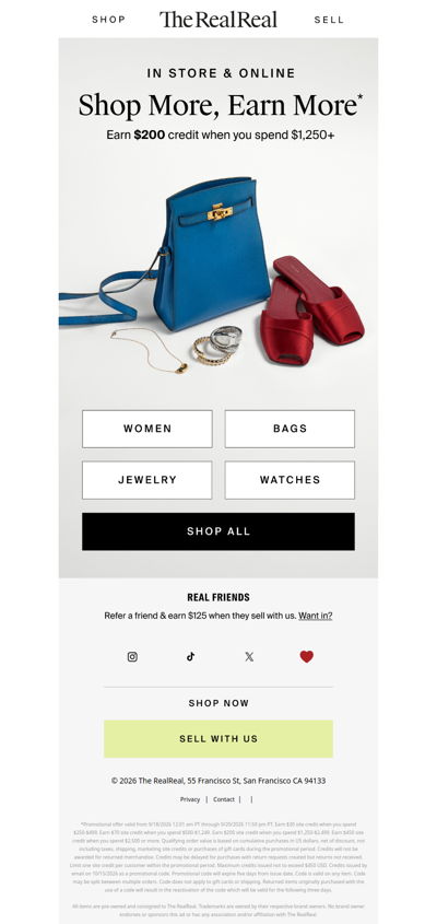 IT’S ON: Shop More, Earn More