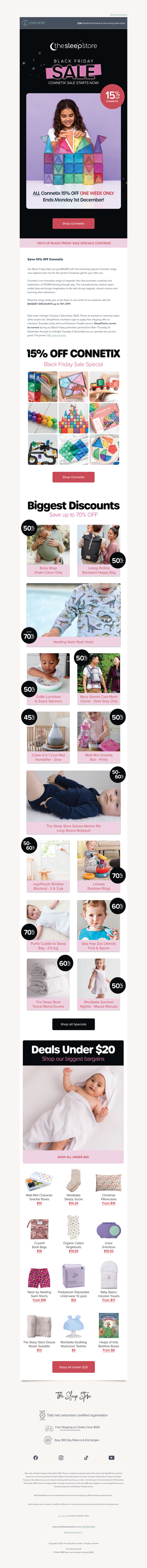 15% OFF Connetix Starts Now!