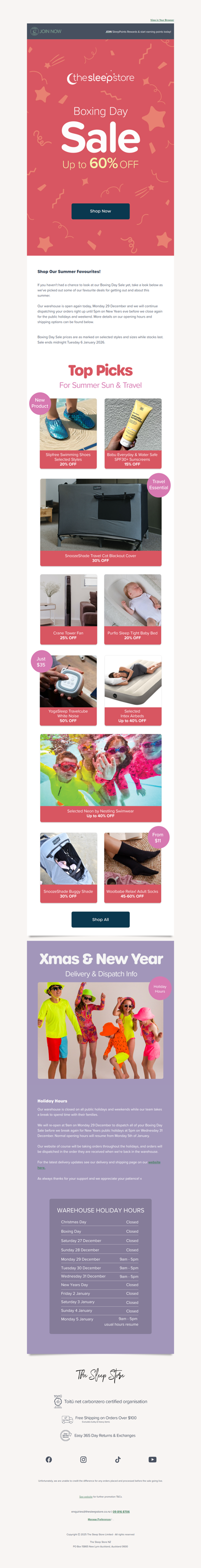 Boxing Day Sale - Shop our top picks