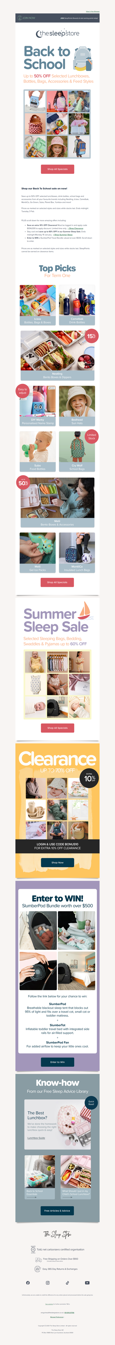 🍎 Back To School Sale starts now!