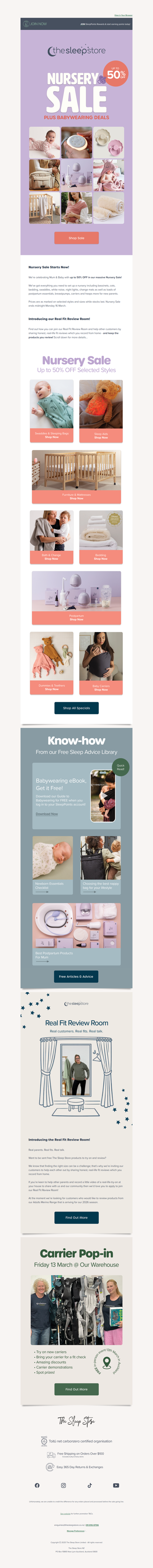 Nursery Sale Starts NOW!