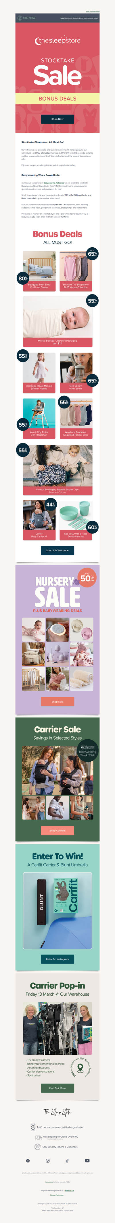 🚨 Stocktake Clearance - All Must Go!!