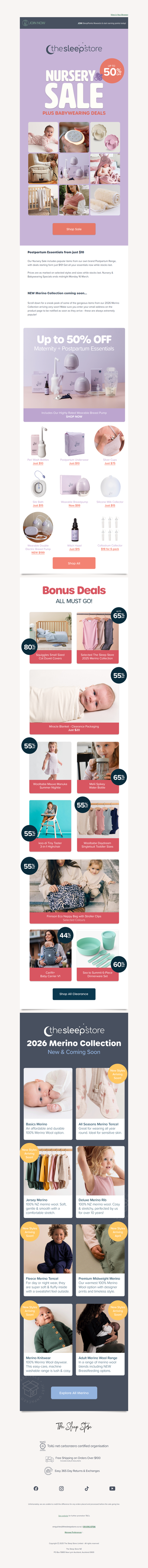 Postpartum Essentials from just $10!