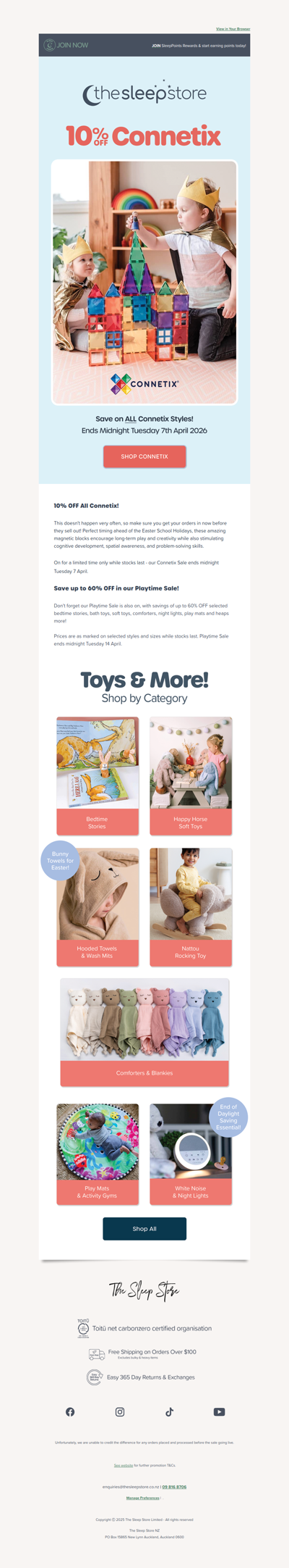 🌈 Connetix Sale starts now!