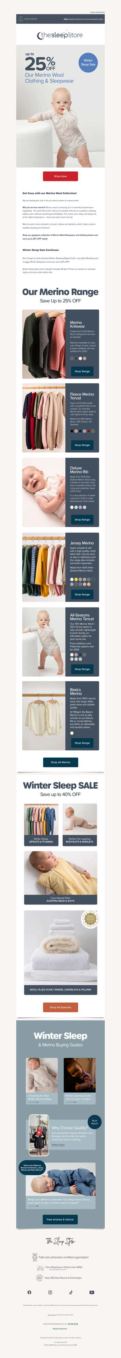 Save up to 25% OFF cosy merino!