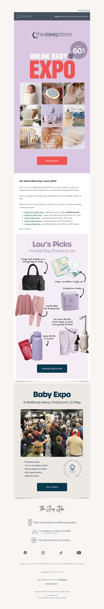 Online Baby Expo starts NOW!