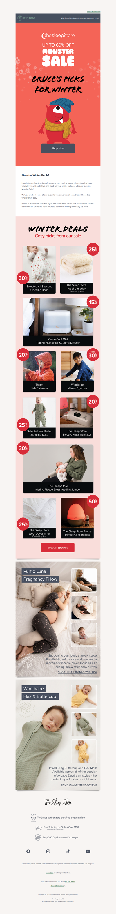 Monster Winter Deals - Up to 60% OFF