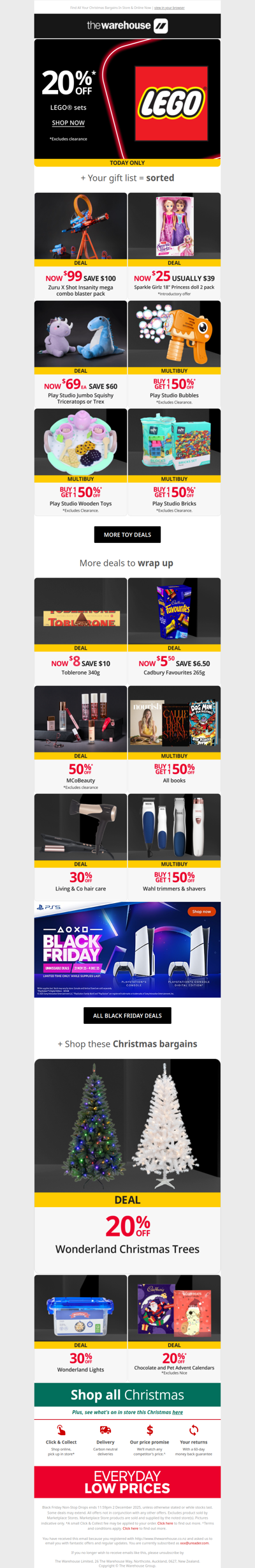 TODAY ONLY 🔥  20% Off* LEGO Sets