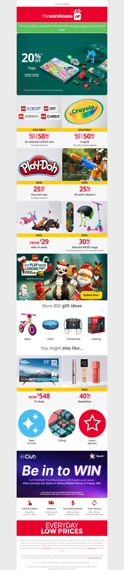 20% Off* Toys 😍 Tick Off That Wishlist ✅