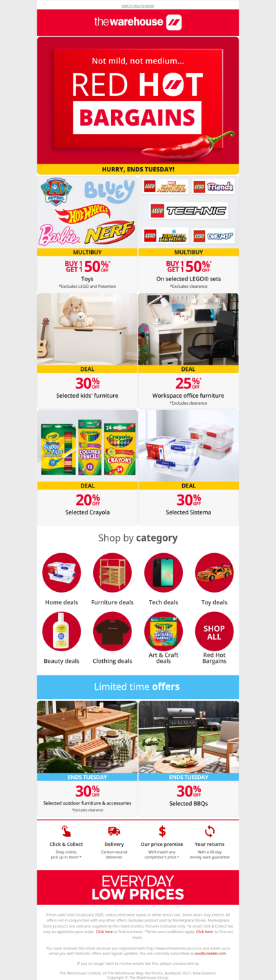 Seen These Red Hot Bargains Yet? 🕵️