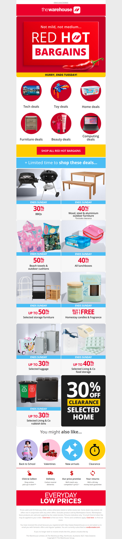 Have You Shopped Red Hot Bargains Yet? 🤔