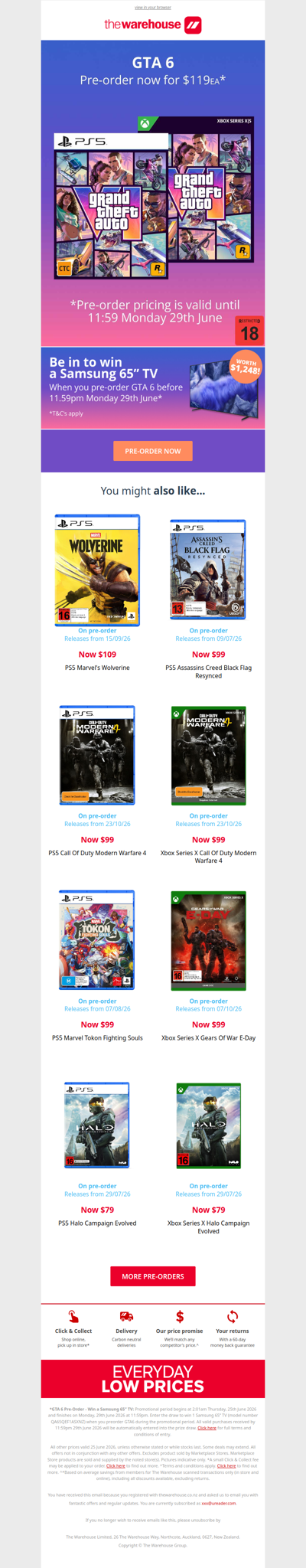 🔥 GTA 6 Now Available for Pre-Order 🎮
