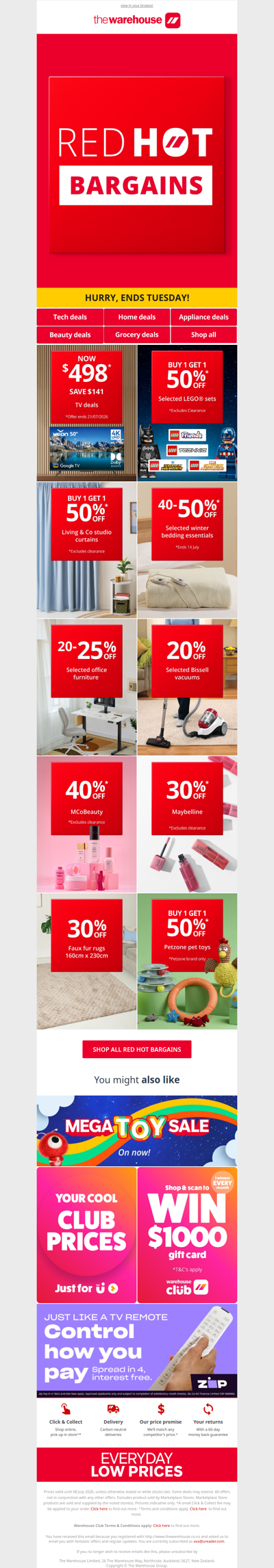 RED 🔥 HOT 🔥 BARGAINS 🔥