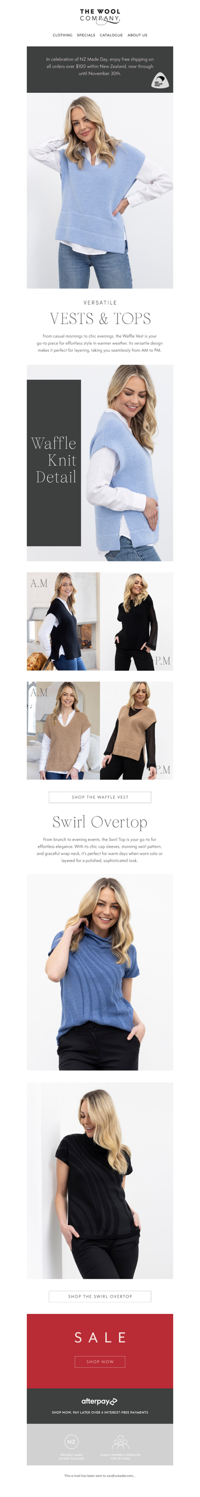 Versatile Vests & Tops