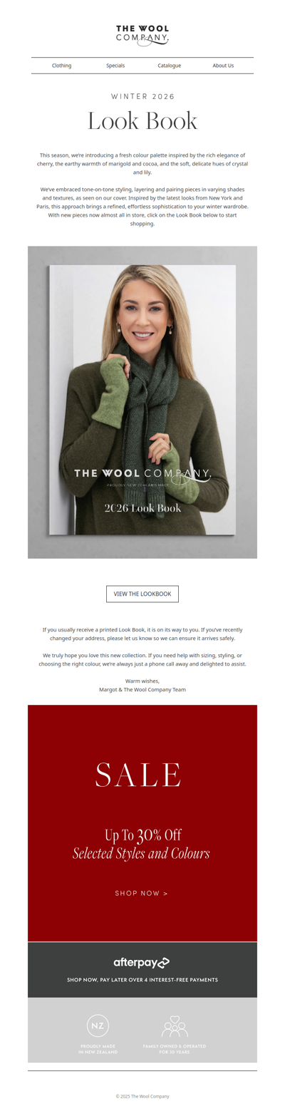 Discover Our Winter 2026 Look Book