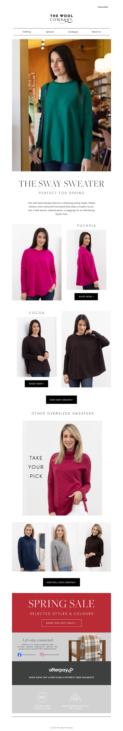 The Sway Sweater