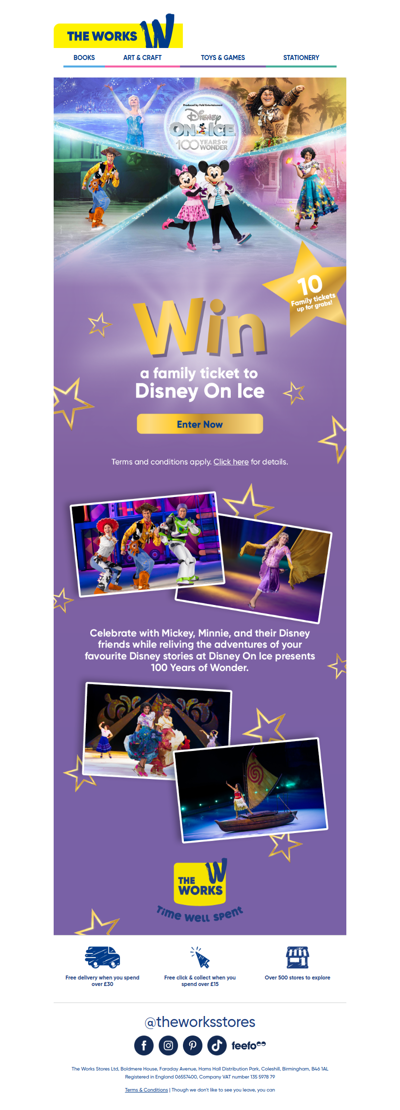 WIN tickets to Disney on Ice