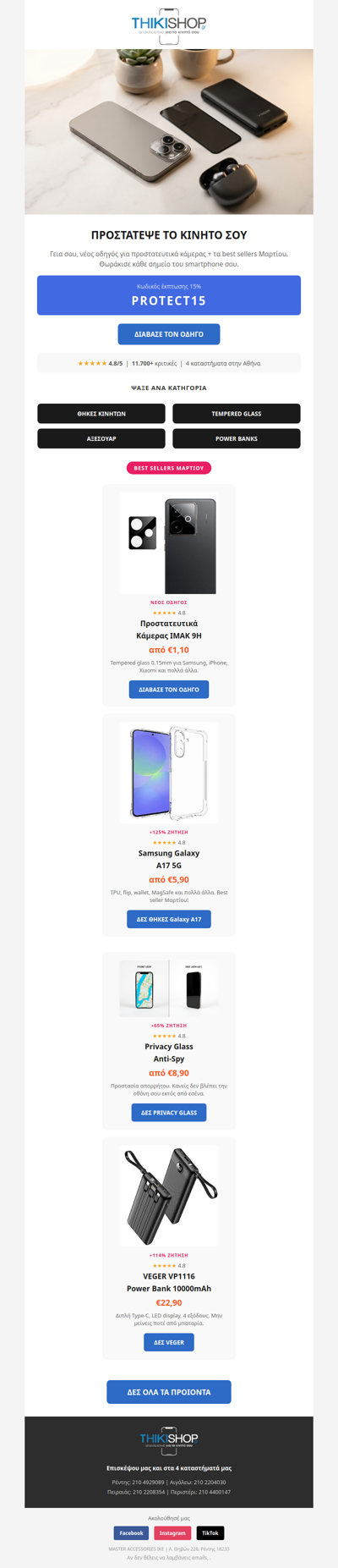 Προστατεύεις την κάμερα του κινητού σου;