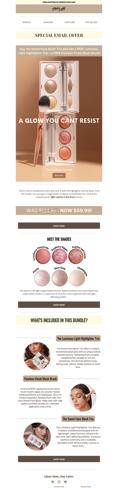 Buy a Blush, Get a FREE Highlighter + Blush Brush – Limited Time!