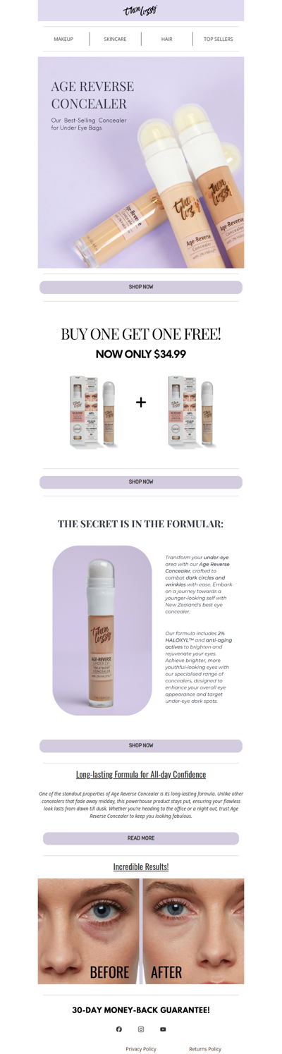Double the Coverage, Double the Confidence – Free Concealer Inside!