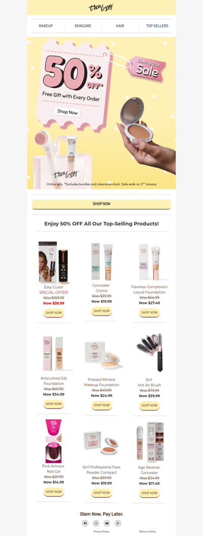 Glow Into the New Year With Thin Lizzy — 50% OFF