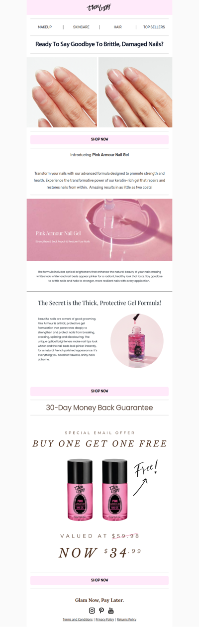 This finally stopped the splitting