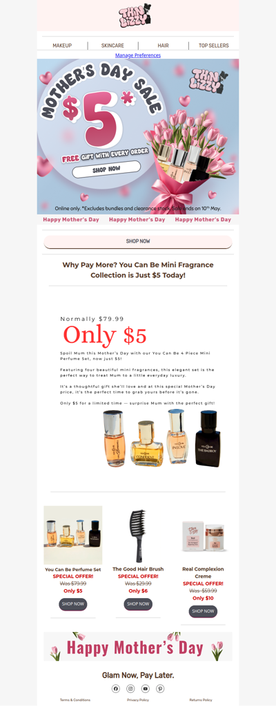 Why Pay More? You Can Be Perfume is Just $5  Today!