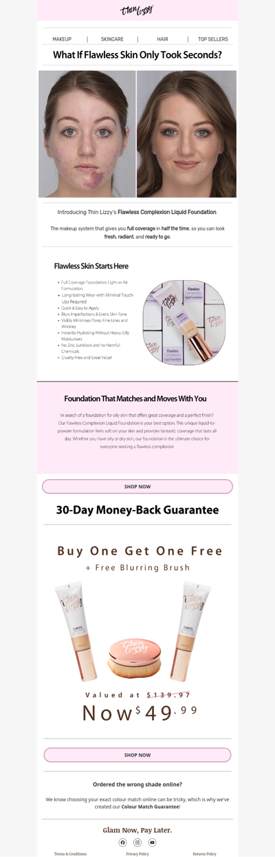 Your one stop makeup solution 💥