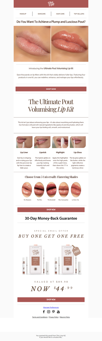 The ULTIMATE lip kit