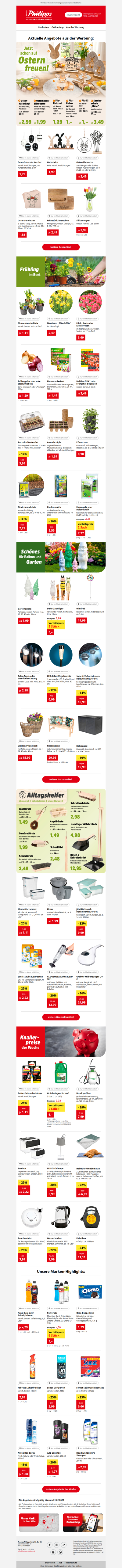 📣 Der neue Prospekt ist da – jetzt sparen!