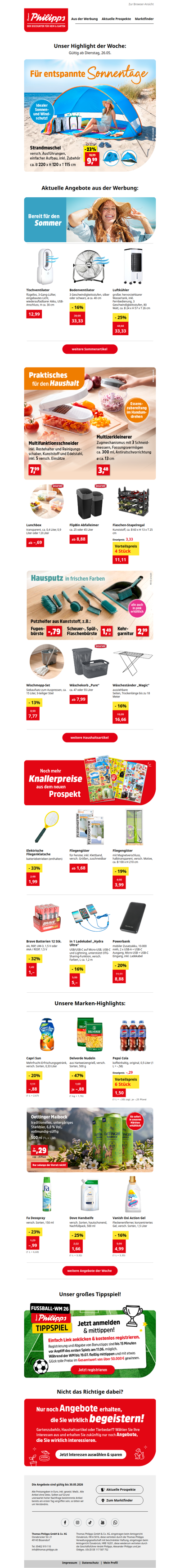 😎 Strahlende Angebote zum Entspannen und Sparen!