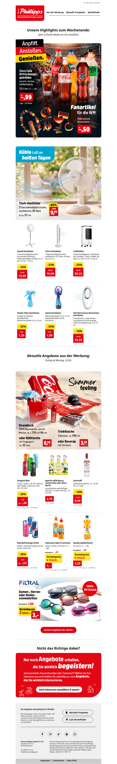 ❄️ Coole Preise für heiße Tage – jetzt richtig sparen!
