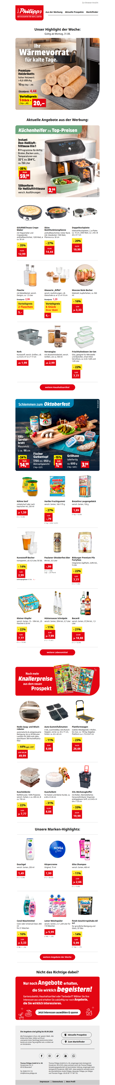 🤩 Die besten Deals für Heim & Garten!