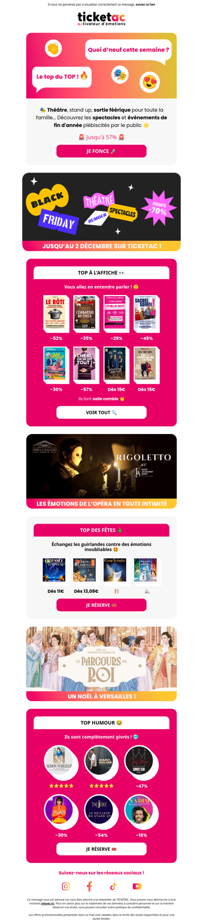 👏 Théâtre : le Top du TOP.